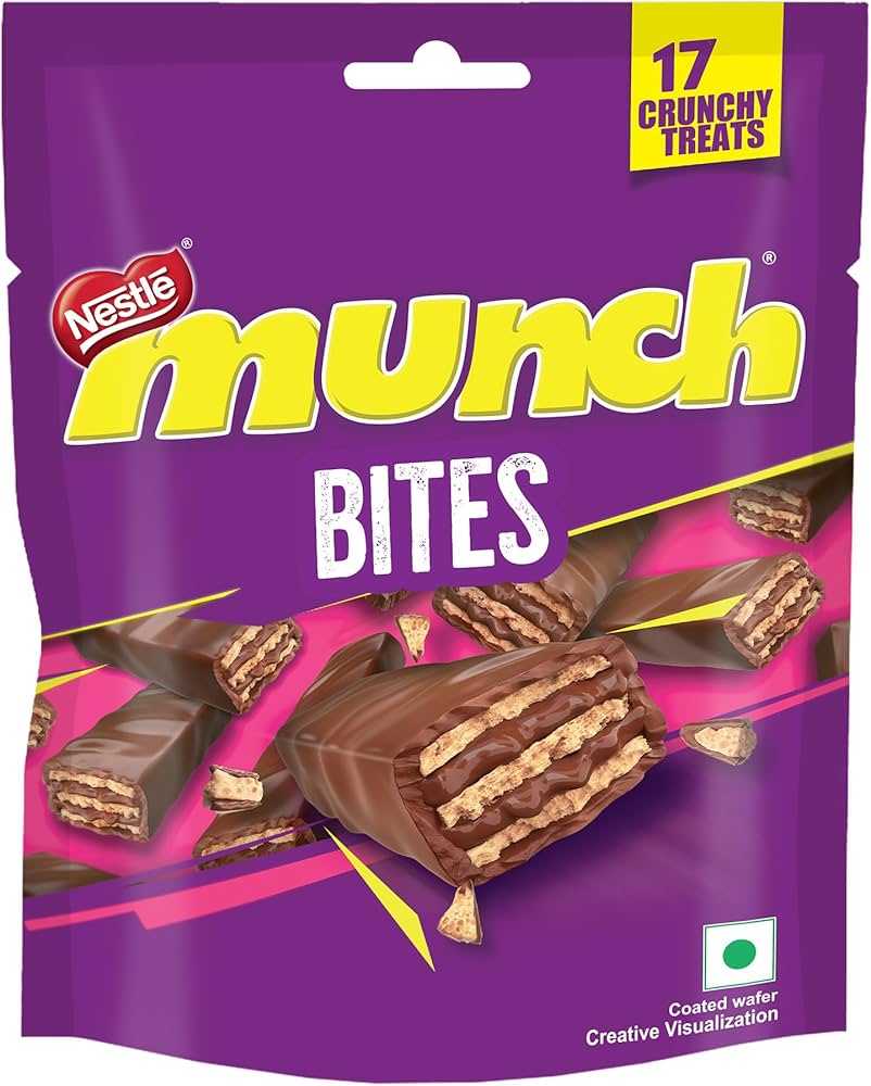 Nestle Munch Choco Coated Crunchy Wafer Share Pack